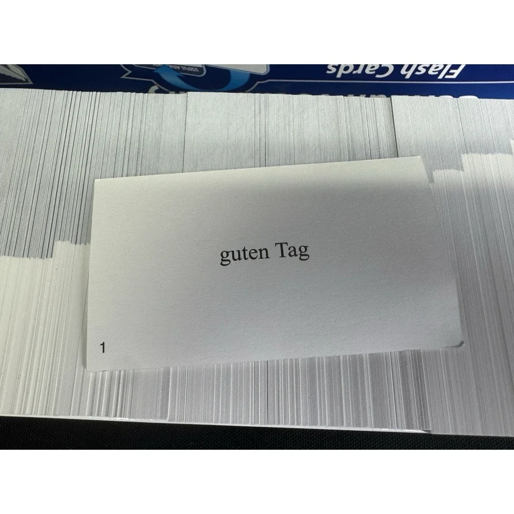 German Vocabulary Flash Cards 1000 Quick Study 4 Test By Topic